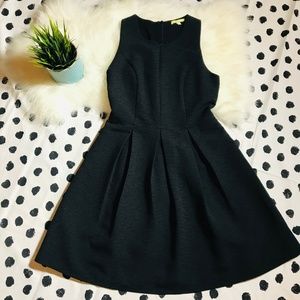 Gianni Bini Fit & Flare Zipper Front Pockets Dress